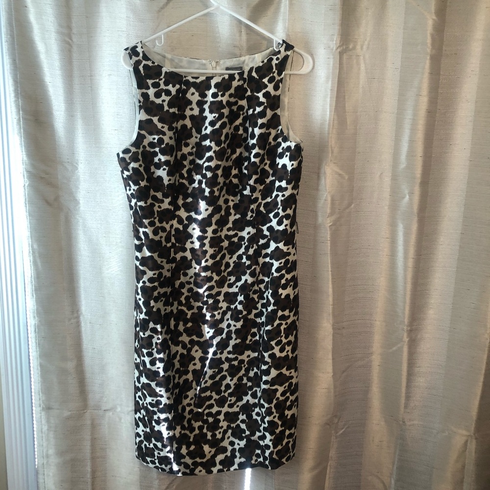 Ann Taylor midi print dress